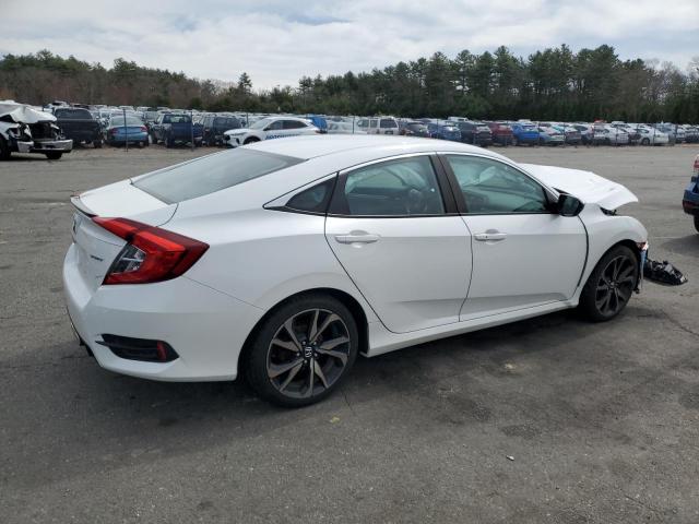 2HGFC2F89KH533751 - 2019 HONDA CIVIC SPORT Beyaz fotoğraf 3