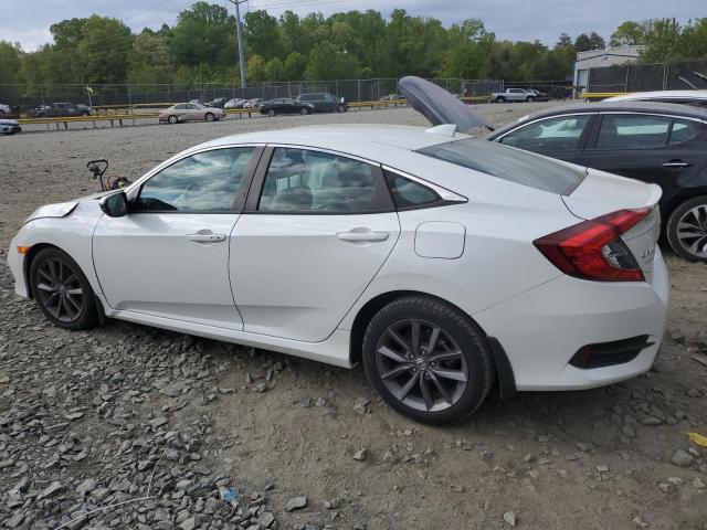 19XFC1F73ME207359 - 2021 HONDA CIVIC EXL WHITE photo 2