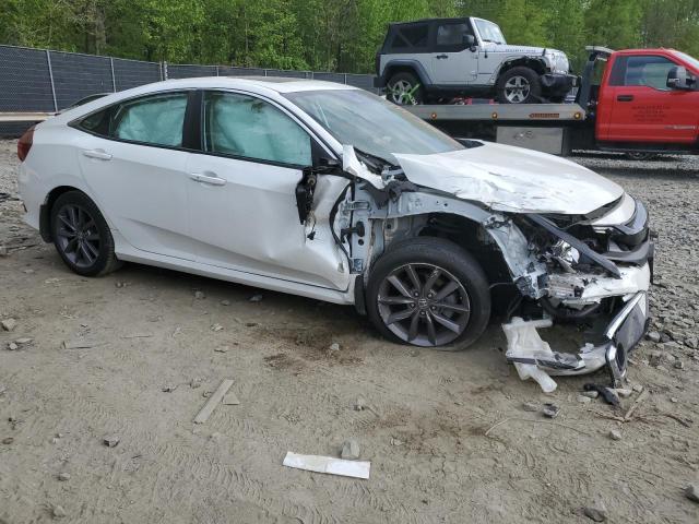 19XFC1F73ME207359 - 2021 HONDA CIVIC EXL თეთრი ფოტო 4