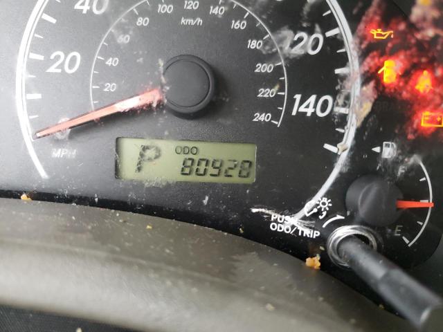 2T1BU4EE8AC508250 - 2010 TOYOTA COROLLA BASE TEAL photo 8