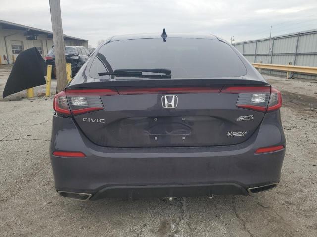 19XFL1H89RE007468 - 2024 HONDA CIVIC SPORT TOURING PURPLE photo 6