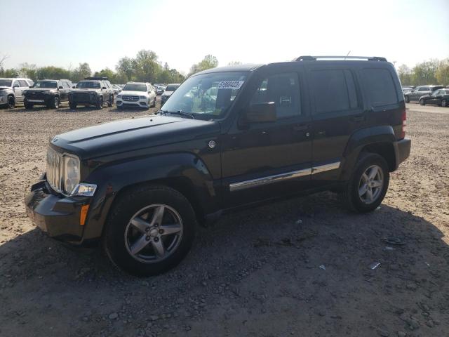 1J4PN5GKXBW574765 - 2011 JEEP LIBERTY LIMITED BLACK photo 1