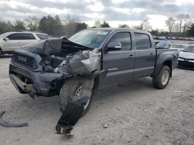 5TFJU4GN8DX038221 - 2013 TOYOTA TACOMA DOUBLE CAB PRERUNNER GRAY photo 1