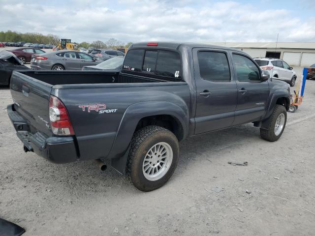 5TFJU4GN8DX038221 - 2013 TOYOTA TACOMA DOUBLE CAB PRERUNNER GRAY photo 3
