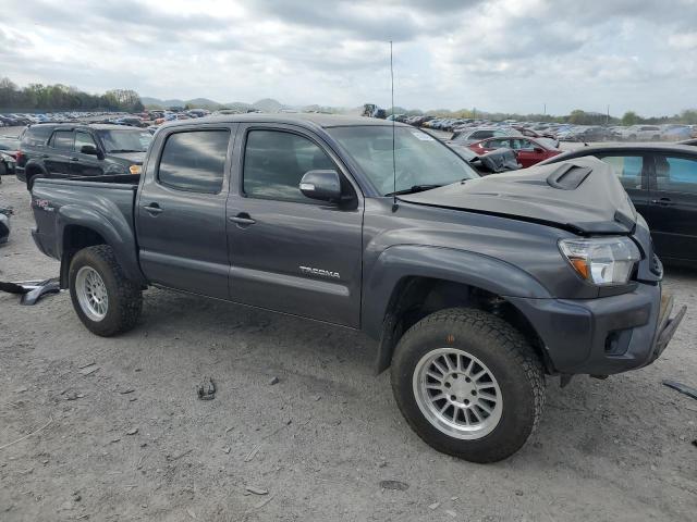 5TFJU4GN8DX038221 - 2013 TOYOTA TACOMA DOUBLE CAB PRERUNNER GRAY photo 4