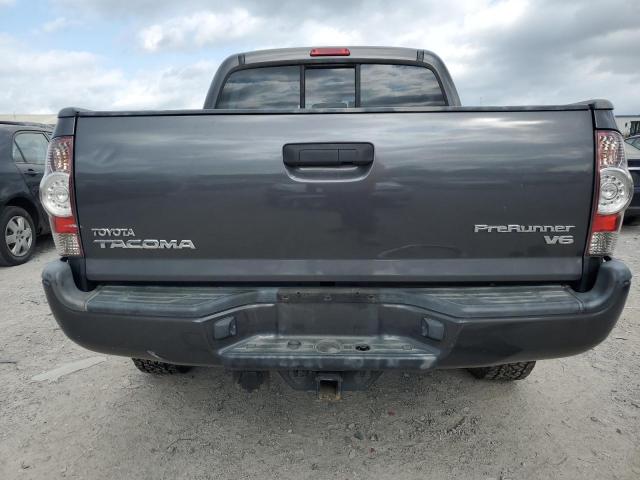 5TFJU4GN8DX038221 - 2013 TOYOTA TACOMA DOUBLE CAB PRERUNNER GRAY photo 6