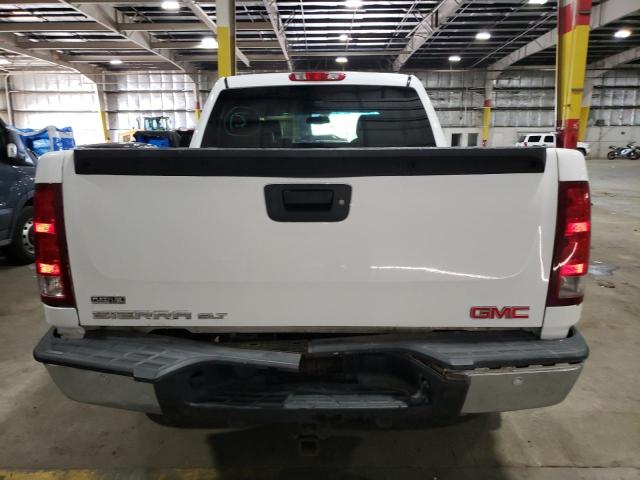 3GTRKWE30AG160996 - 2010 GMC SIERRA K1500 SLT WHITE photo 6