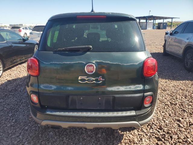 ZFBCFADH3EZ010593 - 2014 FIAT 500L TREKKING GREEN photo 6