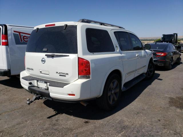 5N1BA0NF2EN600270 - 2014 NISSAN ARMADA PLATINUM WHITE photo 3