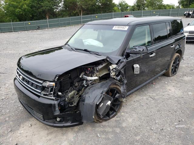 2FMHK6D80KBA09066 - 2019 FORD FLEX LIMITED BLACK photo 2