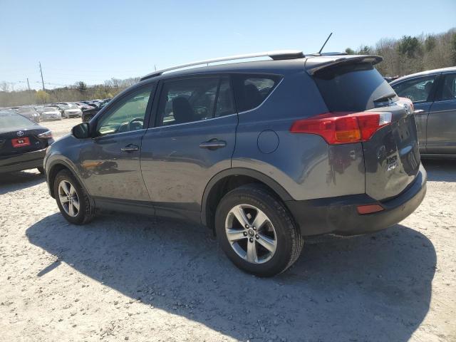 JTMRFREV5FD121204 - 2015 TOYOTA RAV4 XLE GRAY photo 2