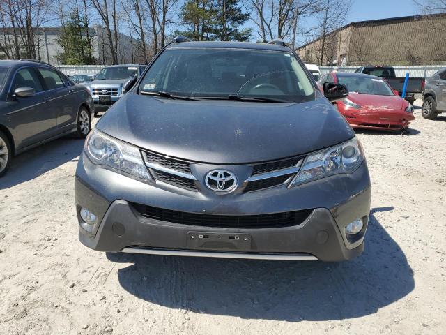 JTMRFREV5FD121204 - 2015 TOYOTA RAV4 XLE GRAY photo 5