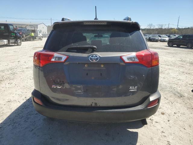 JTMRFREV5FD121204 - 2015 TOYOTA RAV4 XLE GRAY photo 6