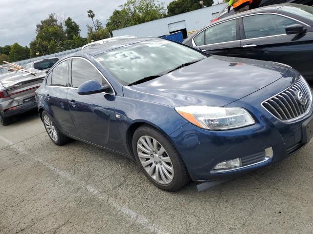 W04GP5EC7B1008081 - 2011 BUICK REGAL CXL BLUE photo 4