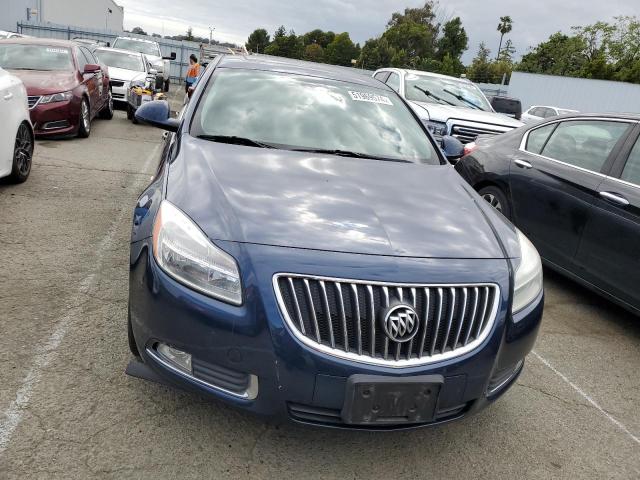 W04GP5EC7B1008081 - 2011 BUICK REGAL CXL BLUE photo 5