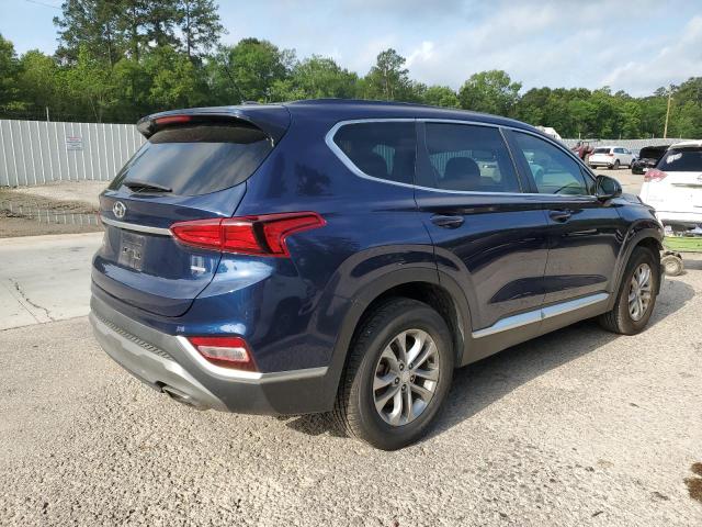 5NMS2CAD9KH091911 - 2019 HYUNDAI SANTA FE SE BLUE photo 3