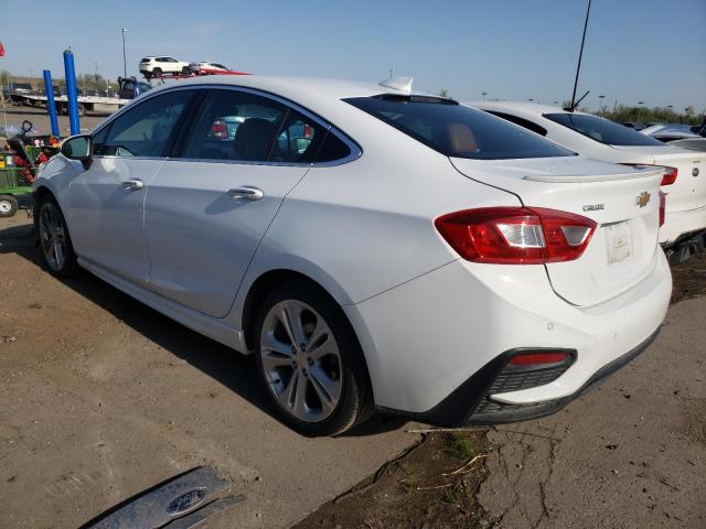 1G1BF5SM4H7107357 - 2017 CHEVROLET CRUZE PREMIER WHITE photo 2