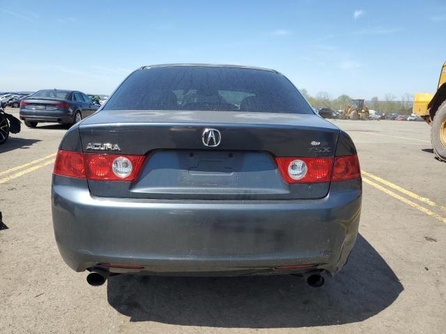 JH4CL968X4C013105 - 2004 ACURA TSX GRAY photo 6