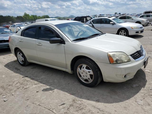 4A3AB36F87E051087 - 2007 MITSUBISHI GALANT ES WHITE photo 4