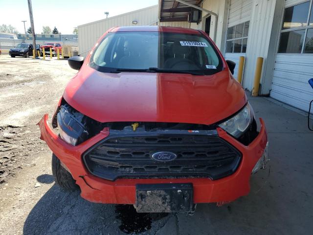 MAJ6S3FL0MC455514 - 2021 FORD ECOSPORT S RED photo 5