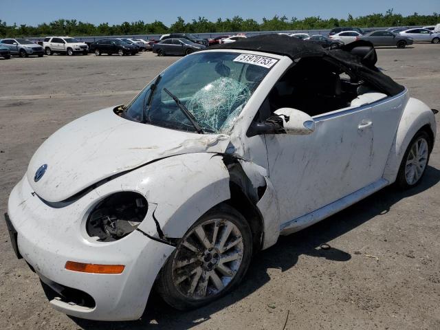3VWRG3AL7AM009075 - 2010 VOLKSWAGEN NEW BEETLE WHITE photo 1