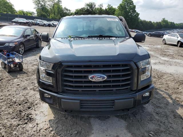 1FTFX1EF0GFD31130 - 2016 FORD F150 SUPER CAB BLACK photo 5