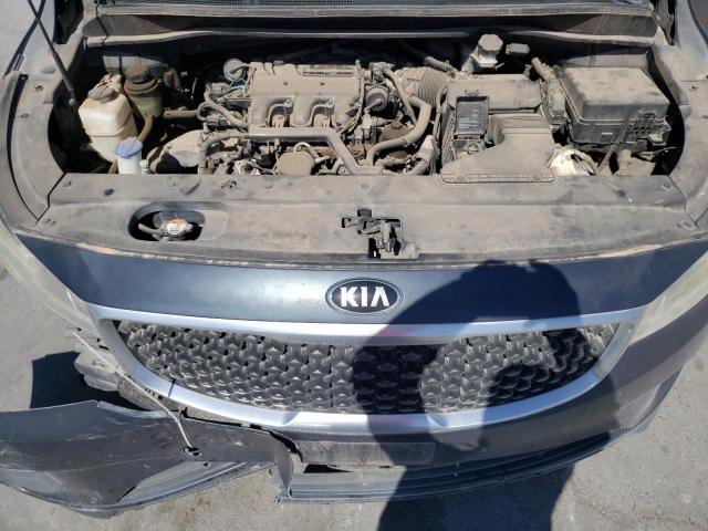 KNDMB5C18F6080022 - 2015 KIA SEDONA LX CHARCOAL photo 12