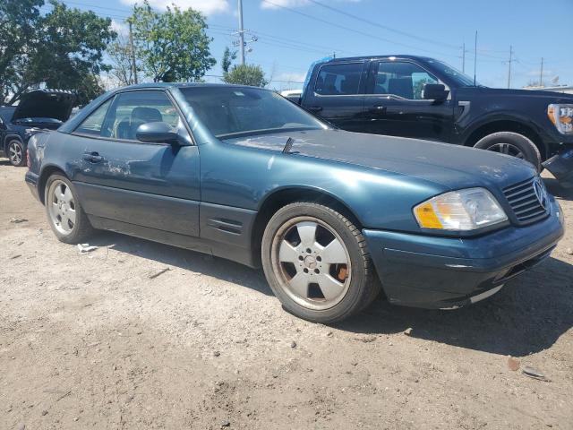 WDBFA68F2YF189504 - 2000 MERCEDES-BENZ SL 500 BLUE photo 4