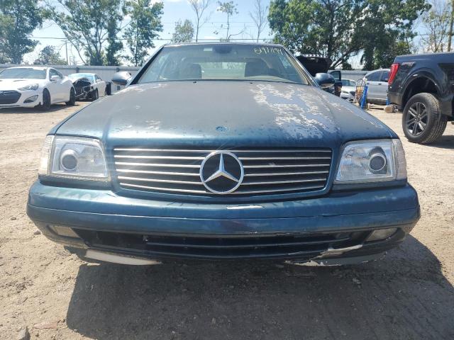 WDBFA68F2YF189504 - 2000 MERCEDES-BENZ SL 500 BLUE photo 5