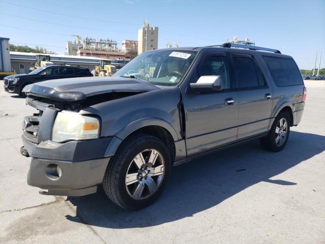 1FMJK1K58AEB68188 - 2010 FORD EXPEDITION EL LIMITED GRAY photo 1