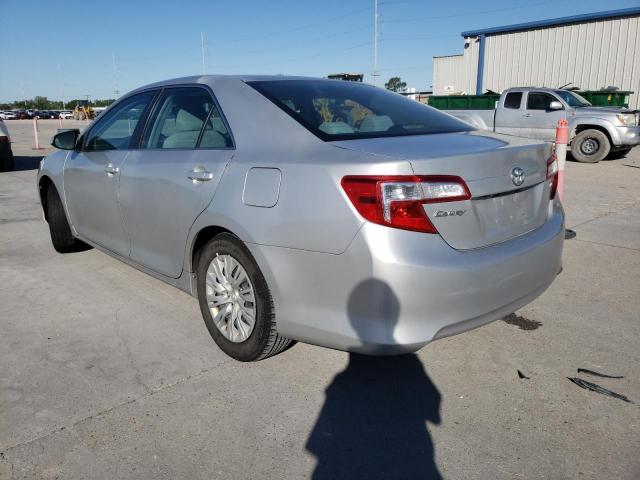 4T4BF1FK9ER411534 - 2014 TOYOTA CAMRY L SILVER photo 3