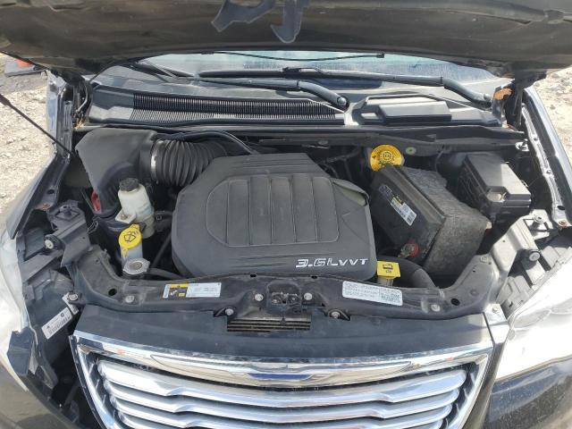 2C4RC1CG2ER231931 - 2014 CHRYSLER TOWN & COU TOURING L BLACK photo 12