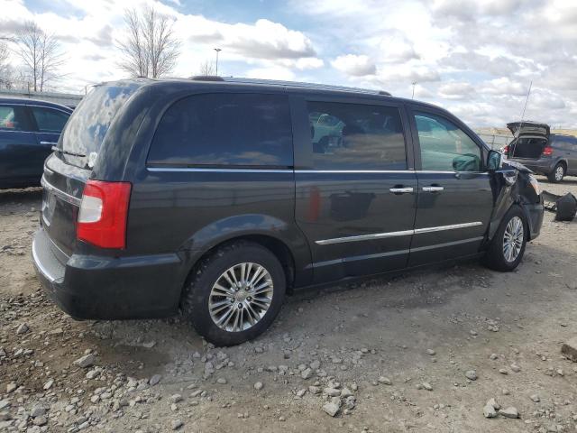 2C4RC1CG2ER231931 - 2014 CHRYSLER TOWN & COU TOURING L BLACK photo 3