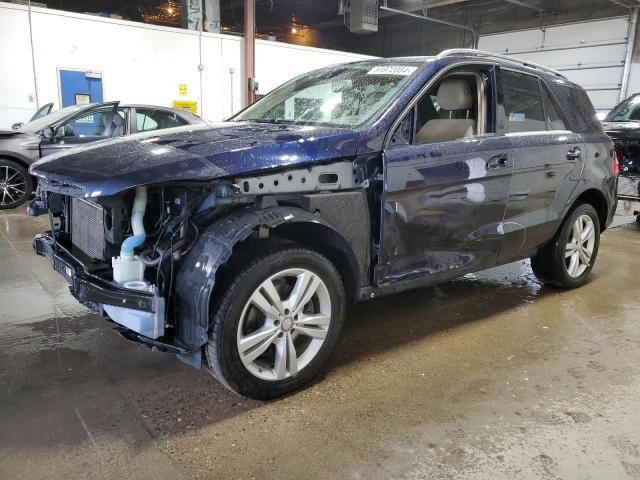 4JGDA5HB5EA368320 - 2014 MERCEDES-BENZ ML 350 4MATIC BLUE photo 1