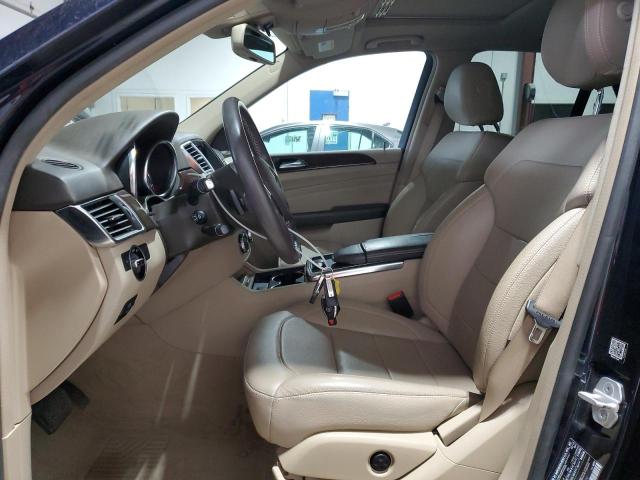 4JGDA5HB5EA368320 - 2014 MERCEDES-BENZ ML 350 4MATIC BLUE photo 7