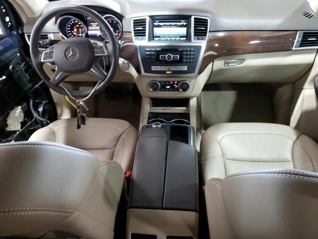 4JGDA5HB5EA368320 - 2014 MERCEDES-BENZ ML 350 4MATIC BLUE photo 8