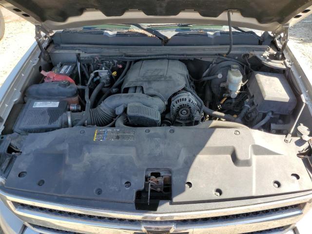 2GCEK13M871617987 - 2007 CHEVROLET SILVERADO K1500 CREW CAB SILVER photo 11