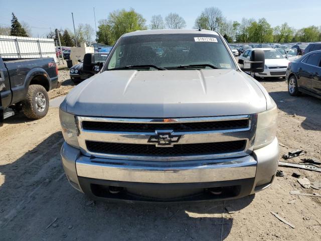 2GCEK13M871617987 - 2007 CHEVROLET SILVERADO K1500 CREW CAB SILVER photo 5