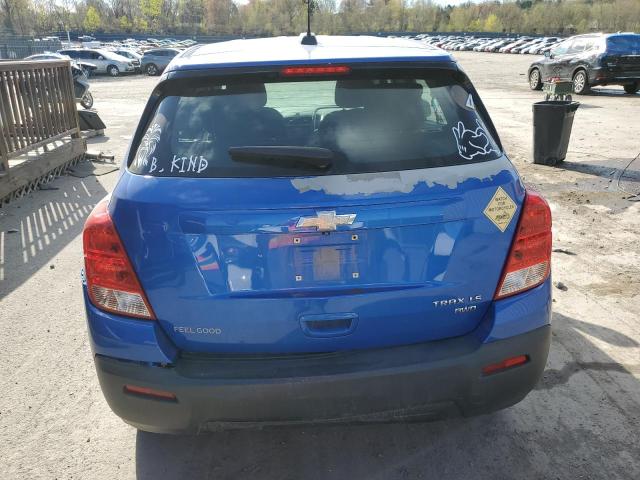 KL7CJNSB4GB560699 - 2016 CHEVROLET TRAX LS BLUE photo 6