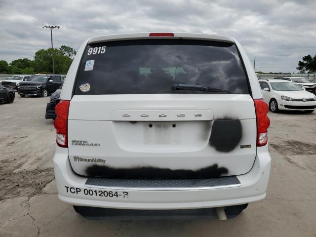 2C7WDGBG4KR728448 - 2019 DODGE GRAND CARA SE WHITE photo 6