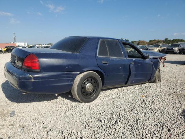 2FAFP71V48X120783 - 2008 FORD CROWN VICT POLICE INTERCEPTOR BLUE photo 3