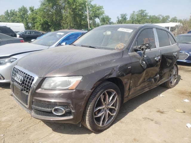 WA1WKAFP6BA017911 - 2011 AUDI Q5 PRESTIGE BROWN photo 1