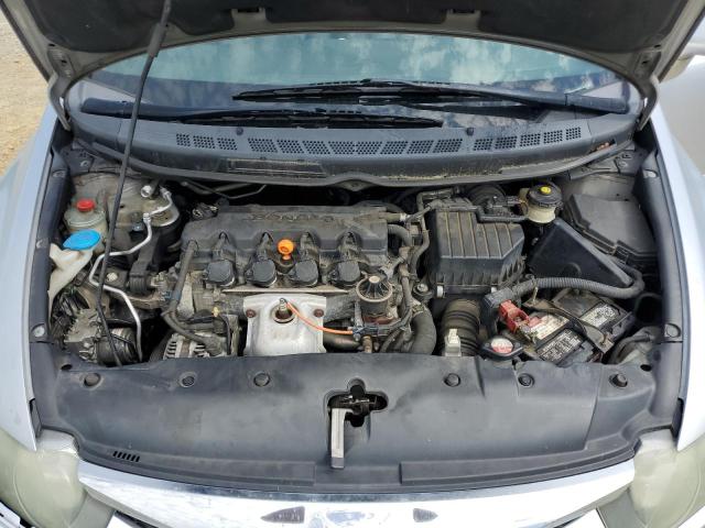 2HGFA1F90AH509135 - 2010 HONDA CIVIC EXL ვერცხლისფერი ფოტო 11