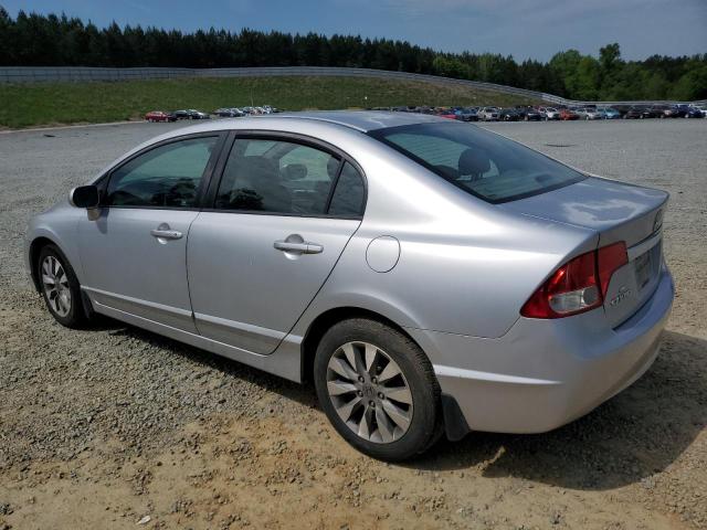 2HGFA1F90AH509135 - 2010 HONDA CIVIC EXL ვერცხლისფერი ფოტო 2