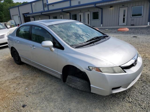 2HGFA1F90AH509135 - 2010 HONDA CIVIC EXL ვერცხლისფერი ფოტო 4