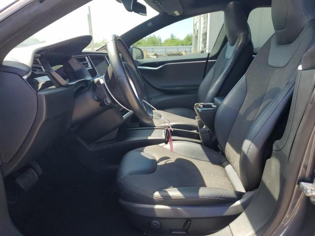 5YJSA1E22GF177120 - 2016 TESLA MODEL S GRAY photo 7
