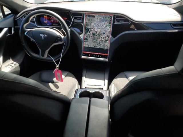 5YJSA1E22GF177120 - 2016 TESLA MODEL S GRAY photo 8