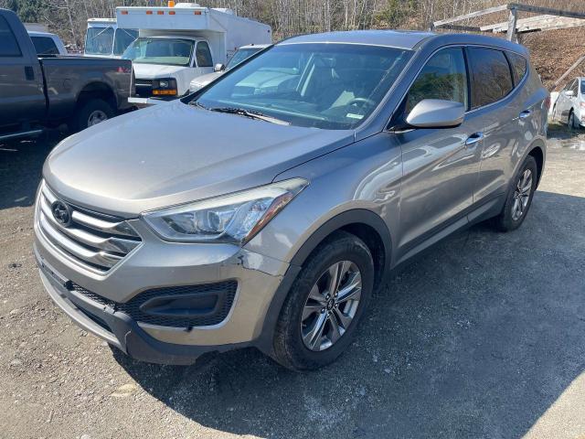 5XYZTDLBXGG351246 - 2016 HYUNDAI SANTA FE S GRAY photo 2