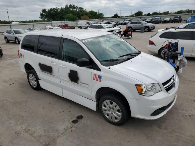 2C4RDGBG5HR802320 - 2017 DODGE GRAND CARA SE WHITE photo 4