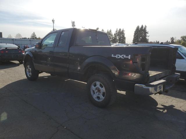 1FTPX14V09FA02637 - 2009 FORD F150 SUPER CAB BLACK photo 2